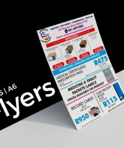 A5 Flyers (Plain 80g)