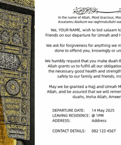 Hajj Card Design 2